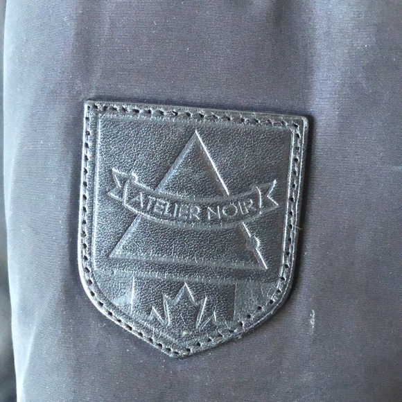 ATELIER NOIR RUDSAK coat Black Winter jacket - Picture 6 of 16